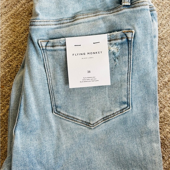 FLYING MONKEY High Rise Straight jeans - Picture 2 of 8